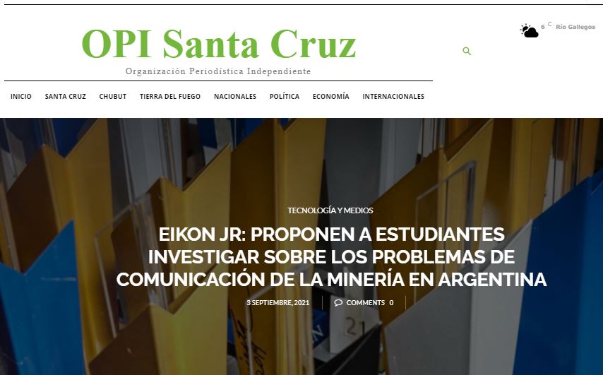 OPI Santa Cruz - repercusiones de prensa